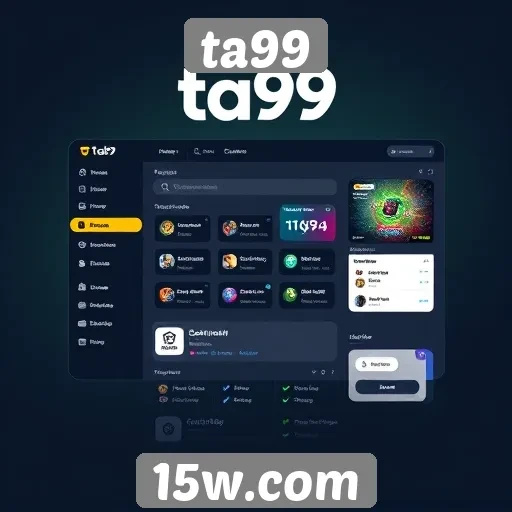 Interface do usuário do ta99 e sua usabilidade